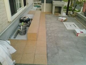 タイルテラス