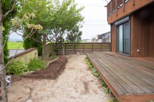 リウッドデッキ施工前