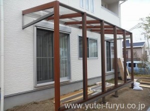 ガーデンルームココマ取り付け