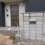 門袖　工事中