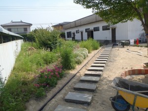 サンド方形 平板 石材