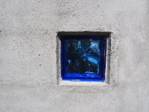ガラスブロック エクシスランド（EXISLAND）フレミッシュ フレミッシュブルー