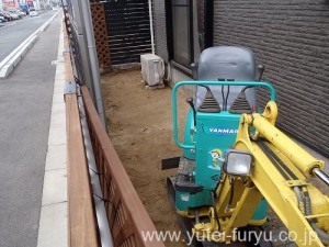 キレイに芝撤去