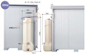 ヨド物置　エルモ