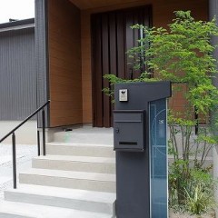 門柱　レイバック