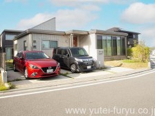 車庫目地舗埋め前