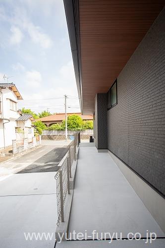 新築外構　スロープ