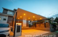 1423_1 機能門柱FKとプレーンルーフ