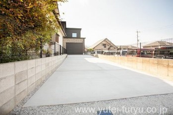 新築外構駐車スペース