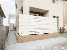 1428_1 車庫拡張と目隠しフェンス