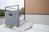 新築外構門まわり