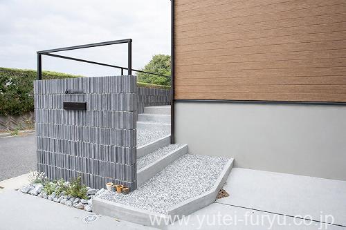 新築外構門まわり