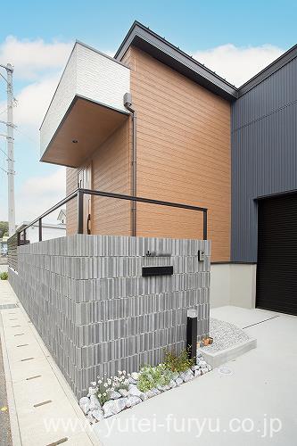 新築外構門まわり