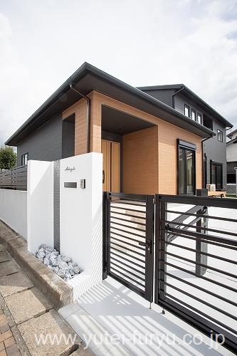 クローズ新築外構門まわり