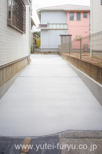 スロープ施工前