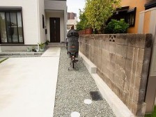 外構リフォーム前