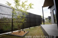既存の木を主役に。Eラインスタイルと天然芝で創る洗練された和モダンの庭