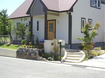 ナチュラルテイスト新築外構