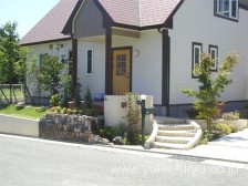 55_1 ナチュラルテイスト新築外構