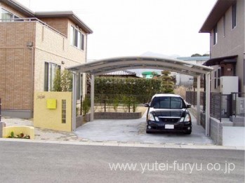 新築外構駐車スペース