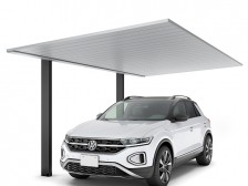 プレーンルーフ ピュアシルバー×ブラック